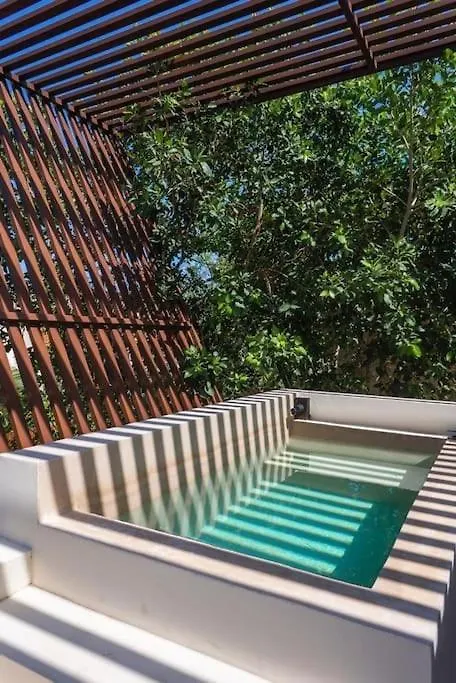 Increible Villa 2 Piscinas 4Hab Hasta 14 Personas Τουλούμ Μεξικό